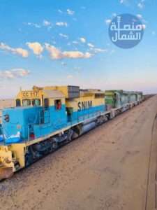 Iron train of Mauritania 
