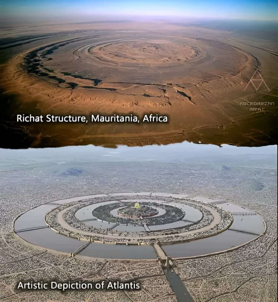 Eye of the Sahara mauritania
